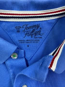 TOMMY HILFIGER Polo Shirt Logo Blue Men's M