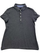 TOMMY HILFIGER ΠΟΛΟ ΜΠΛΟΥΖΑ MINIMAL CHARCOAL ΓΥΝΑΙΚΕΙΟ PRE OWNED L