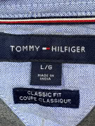 TOMMY HILFIGER ΠΟΛΟ ΜΠΛΟΥΖΑ MINIMAL CHARCOAL ΓΥΝΑΙΚΕΙΟ PRE OWNED L