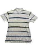 Tommy Hilfiger Polo Μπλούζα Ριγέ CLASSIC Logo Λευκό Ανδρικό L