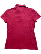 Tommy Hilfiger Polo Μπλούζα Signature Logo Ροζ Γυναικεία XS
