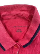 Tommy Hilfiger Polo Μπλούζα Signature Logo Ροζ Γυναικεία XS