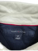 TOMMY HILFIGER Polo Μπλούζα Vintage Patch Logo Μπλε/Λευκό Γυναικείο S/P