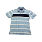 TOMMY HILFIGER Polo Ριγέ Classic Logo Γαλάζιο Ανδρικό L