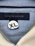 TOMMY HILFIGER POLO SHIRT CLASSIC OFF WHITE ΑΝΤΡΙΚΟ PRE OWNED XL