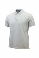 TOMMY HILFIGER POLO SHIRT CLASSIC OFF WHITE UOMO PRE OWNED XL