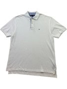 TOMMY HILFIGER POLO SHIRT CLASSIC OFF WHITE UOMO PRE OWNED XL