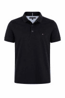 TOMMY HILFIGER POLO SHIRT MINIMAL NERO UOMO PRE OWNED M