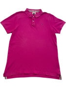 TOMMY HILFIGER POLO SHIRT MINIMAL ΦΟΥΞΙΑ ΑΝΤΡΙΚΟ PRE OWNED L