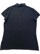 TOMMY HILFIGER POLO SHIRT MINIMAL NERO DONNA PRE OWNED L