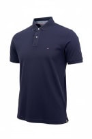 TOMMY HILFIGER POLO MINIMAL NAVY UOMO PRE OWNED L