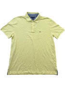 TOMMY HILFIGER POLO SHIRT MINIMAL YELLOW ΑΝΤΡΙΚΟ PRE OWNED L