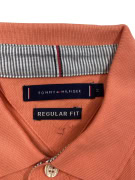 Tommy Hilfiger Polo Shirt Regular Fit Logo Πορτοκαλί Ανδρικό S