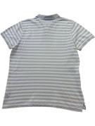 TOMMY HILFIGER POLO SHIRT STRIPED LIGHT BLUE AND WHITE ΑΝΤΡΙΚΟ PRE OWNED L