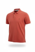 TOMMY HILFIGER POLO SHIRT VINTAGE ΜΕ ΚΕΝΤΗΜΕΝΟ ΛΟΓΟΤΥΠΟ ΚΟΚΚΙΝΟ ΑΝΔΡΙΚΟ L
