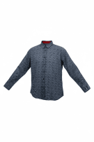TOMMY HILFIGER CAMICIA CASUAL LOGO BLU DA UOMO XL