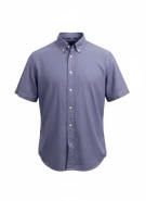 TOMMY HILFIGER CASUAL SHIRT WITH LOGO BLUE MEN'S M