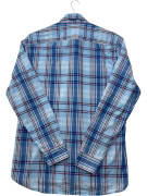 TOMMY HILFIGER SHIRT CHECKED BLUE MALE M pre-owned