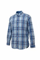TOMMY HILFIGER SHIRT CHECKED BLUE MALE M pre-owned