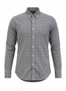 TOMMY HILFIGER CAMICIA CLASSICA GRIGIA UOMO PRE OWNED M