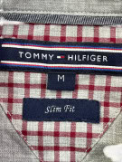 TOMMY HILFIGER CAMICIA CLASSICA GRIGIA UOMO PRE OWNED M