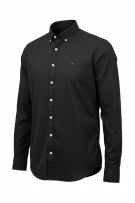 TOMMY HILFIGER CAMICIA CLASSICA NERA DA UOMO M usata