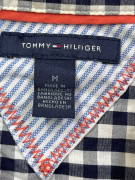 TOMMY HILFIGER Πουκάμισο Gingham Καρό Μπλε ΓΥΝΑΙΚΕΙΟ M