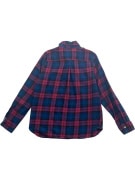 TOMMY HILFIGER Plaid Casual Shirt Logo Blue/Pink Men M