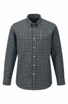 TOMMY HILFIGER CAMICIA CHECK CLASSIC BLU UOMO PRE OWNED L