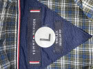 TOMMY HILFIGER CAMICIA CHECK CLASSIC BLU UOMO PRE OWNED L