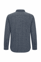 TOMMY HILFIGER CHECK SHIRT CLASSIC BLUE MEN PRE OWNED L