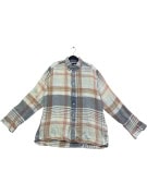 TOMMY HILFIGER ΠΟΥΚΑΜΙΣΟ ΛΙΝΟ REGULAR FIT ΚΑΡΟ ΠΟΛΥΧΡΩΜΟ ΑΝΔΡΙΚΟ XL
