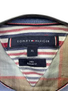 TOMMY HILFIGER ΠΟΥΚΑΜΙΣΟ ΛΙΝΟ REGULAR FIT ΚΑΡΟ ΠΟΛΥΧΡΩΜΟ ΑΝΔΡΙΚΟ XL