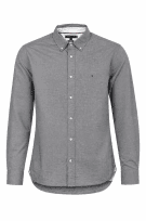 TOMMY HILFIGER ΠΟΥΚΑΜΙΣΟ MINIMAL ΓΚΡΙ ΑΝΤΡΙΚΟ PRE OWNED L