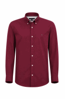 TOMMY HILFIGER ΠΟΥΚΑΜΙΣΟ ΜΟΝΟΧΡΩΜΟ ΜΠΟΡΝΤΟ ΑΝΤΡΙΚΟ PRE OWNED L