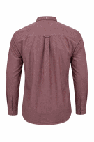 TOMMY HILFIGER SHIRT BURGUNDY MENS PRE OWNED L