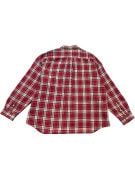TOMMY HILFIGER PLAID SHIRT RETRO RED MEN PRE OWNED XL