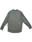 TOMMY HILFIGER ΠΟΥΚΑΜΙΣΟ REGULAR FIT ΛΟΓΟΤΥΠΟ ΓΚΡΙ-ΠΡΑΣΙΝΟ UNISEX XL