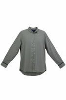 TOMMY HILFIGER ΠΟΥΚΑΜΙΣΟ REGULAR FIT ΛΟΓΟΤΥΠΟ ΓΚΡΙ-ΠΡΑΣΙΝΟ UNISEX XL