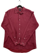 TOMMY HILFIGER ΠΟΥΚΑΜΙΣΟ REGULAR FIT ΜΕ ΜΙΚΡΟΣΧΕΔΙΟ LOGO ΜΠΟΡΝΤΟ ΑΝΔΡΙΚΟ XL