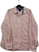 TOMMY HILFIGER SHIRT RETRO WHITE RED MEN M pre-owned