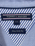 TOMMY HILFIGER CAMICIA RETRO BLU DA UOMO XXL usata