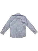 TOMMY HILFIGER Striped Classic Shirt Logo White/Blue Men S