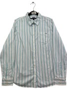 TOMMY HILFIGER ΠΟΥΚΑΜΙΣΟ ΡΙΓΕ ΛΕΥΚΟ ΜΠΛΕ ΓΥΝΑΙΚΕΙΟ M pre-owned