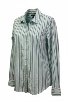 TOMMY HILFIGER ΠΟΥΚΑΜΙΣΟ ΡΙΓΕ ΒΕΡΑΜΑΝ ΜΠΛΕ ΓΥΝΑΙΚΕΙΟ L pre-owned