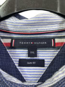 TOMMY HILFIGER Πουκάμισο Slim Fit με Λογότυπο Μπλε Ανδρικό XXL