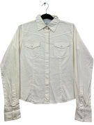 TOMMY HILFIGER CAMICIA VINTAGE ECRU DA DONNA S usato