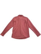 TOMMY HILFIGER VINTAGE CHECKERED SHIRT EMBROIDERED LOGO RED MEN'S S