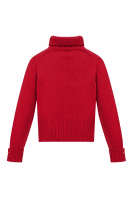 TOMMY HILFIGER 00s ΠΟΥΛΟΒΕΡ ΜΕ ΠΛΕΞΗ CLASSIC ΚΟΚΚΙΝΟ ΓΥΝΑΙΚΕΙΟ PRE OWNED M
