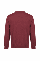 TOMMY HILFIGER V NECK SWEATER RED MEN PRE OWNED L